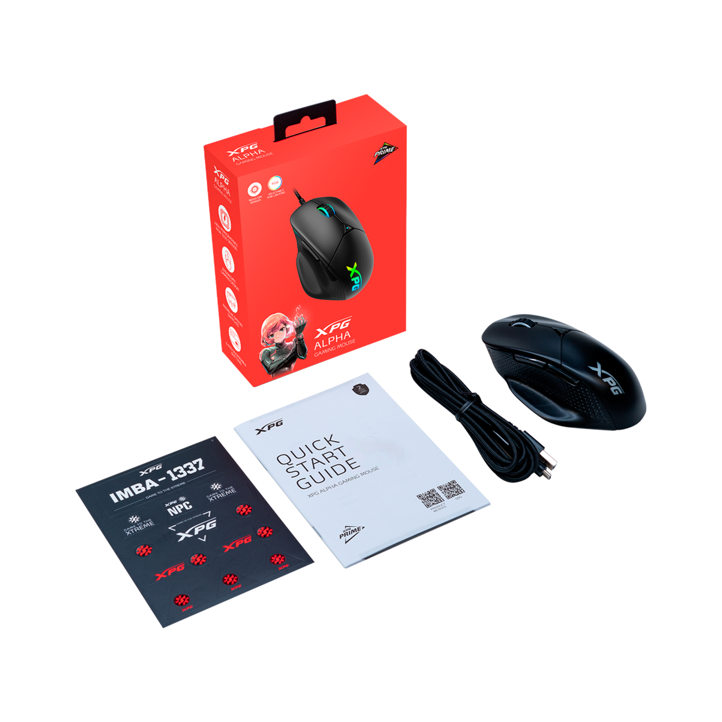 MOUSE XPG GAMING ALPHA USB-C